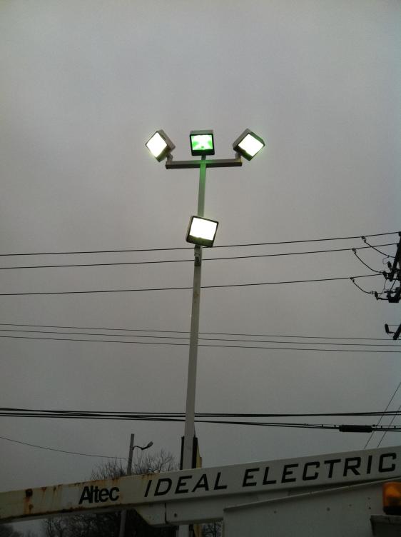 West Haven Shopping Plaza Pole Lighting
